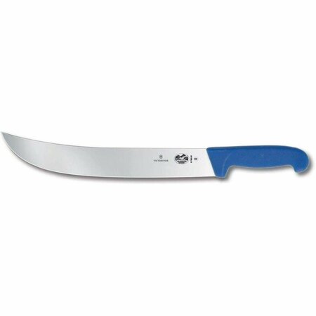 BEAUTYBLADE 10 in. 2019 Victorinox Kitchen Fibrox Pro Haccp Cimeter Blade, Blue BE3297010